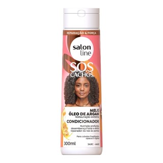 Condicionador SOS Cachos Mel Cachos Intensos Salon Line 300ml