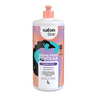 Creme Para Pentear Super Leve Salon Line 1L