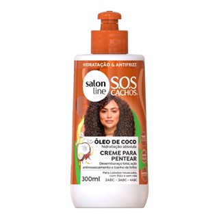 Creme para Pentear S.O.S Cachos Coco Tratamento Profundo 300ml