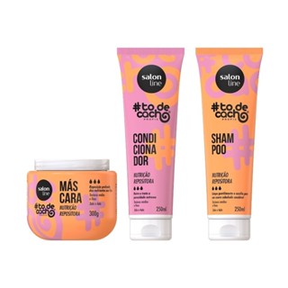 Kit Shampoo, Condicionador e Máscara Todecacho Nutrição Repositora