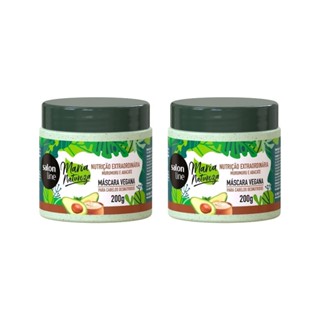 Kit 2 Máscaras Maria Natureza Nutrição Extraordinária Salon Line