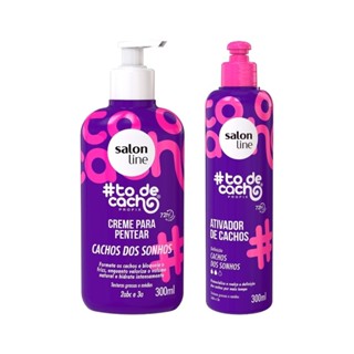 Kit Ativador e Creme Para Pentear Todecacho Cachos dos Sonhos