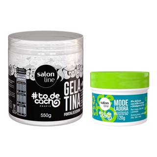 Kit Gelatina Fortalecedora + Modeladora Multiuso Todecacho