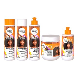 Kit Completo SOS Cachos Óleo de Manga