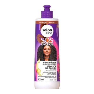 Ativador de Cachos SOS Cachos Super Óleos Salon Line 500ml