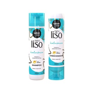 Kit Shampoo e Condicionador Meu Liso SPA Capilar Ácido Hialurônico
