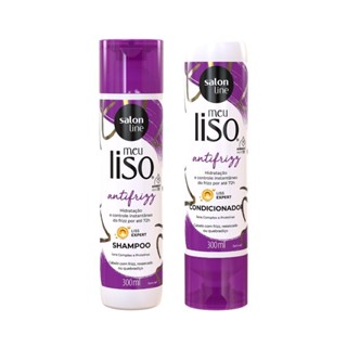 Kit Shampoo e Condicionador Meu Liso Antifrizz