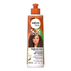 Ativador de Cachos SOS Cachos Coco Tratamento Profundo 300ml