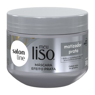 Máscara Meu Liso Matizador Prata Salon Line 300g em Oferta na Shopee