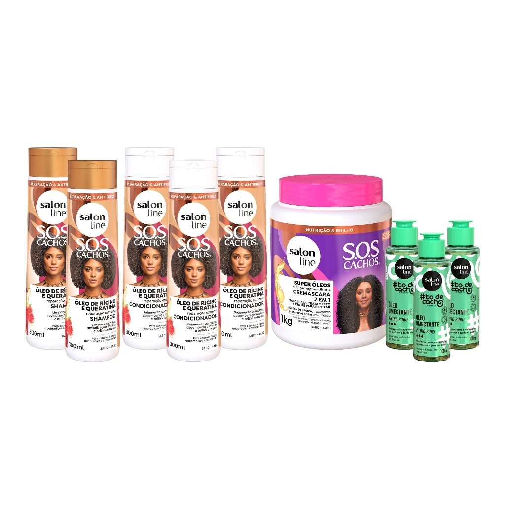 Tratamento para Pontas Duplas - Cabelos Cacheados e Crespos em Oferta na Shopee