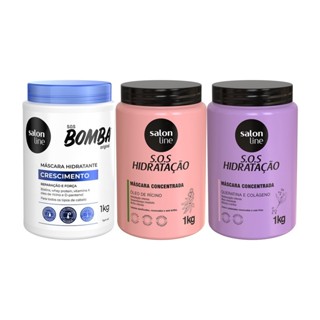 Cronograma Capilar Bomba + Turbinada + Bio-Reconstrução Salon Line
