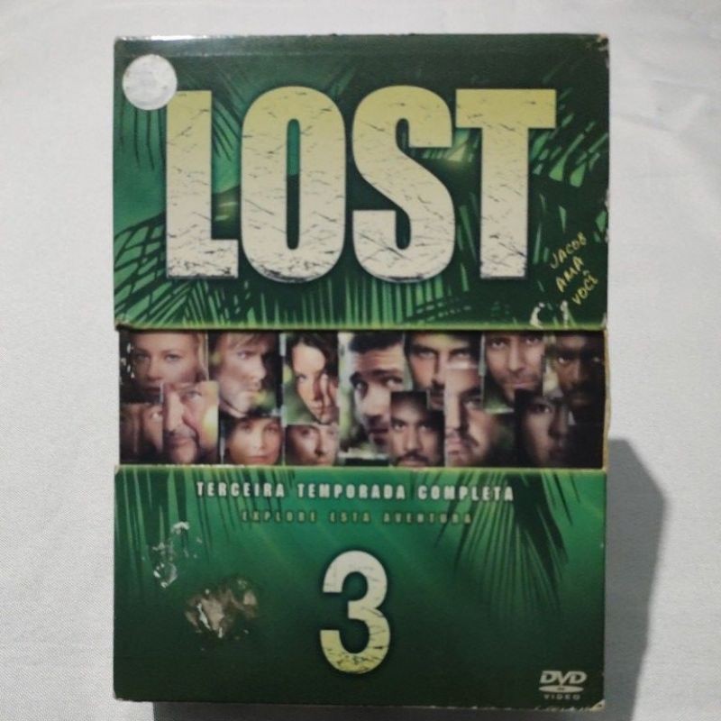 SERIADO LOST DVD 3° TEMPORADA DUBLADO USADO ORIGINAL 67