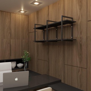 Prateleira estante estilo Industrial escritório prateleira para quarto prateleira para quarto prateleira para quarto E-Nichos