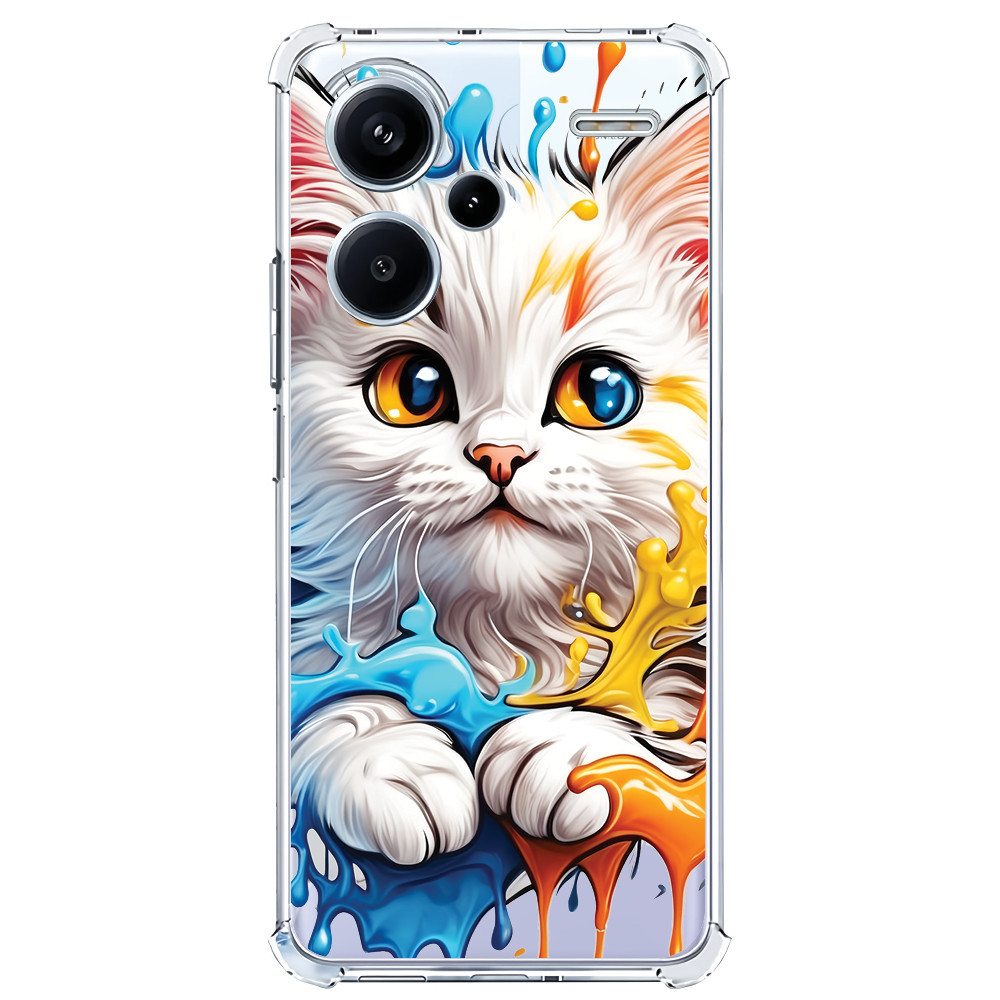 Capinha (3166) CAT COLORS para XIAOMI REDMI MI K40 PRO,12 LITE,11 PRO,11 LITE 5G,11 LITE 4G,11,CC9 PRO,CC9E,9T,9 LITE (CC9),8 PRO,8 LITE,8,GO,PLAY,6A,A3,NOTE 13 PRO 5G,NOTE 12 PRO 5G,NOTE 12 PRO 4G,NOTE 12 5G,NOTE 12 4G,NOTE 11 PRO 5G,NOTE 11 PRO 4G