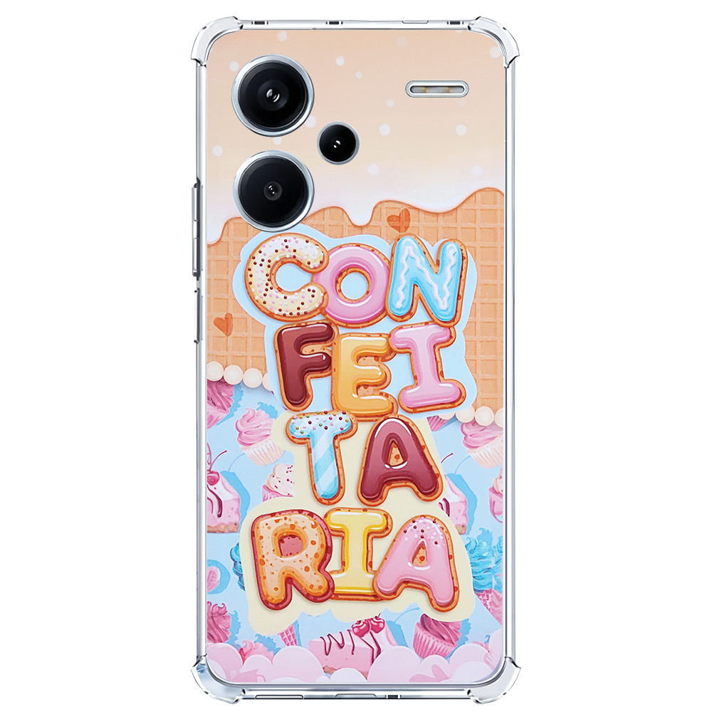 Capinha (3232) CONFEITARIA para XIAOMI REDMI MI K40 PRO,12 LITE,11 PRO,11 LITE 5G,11 LITE 4G,11,CC9 PRO,CC9E,9T,9 LITE (CC9),8 PRO,8 LITE,8,GO,PLAY,6A,A3,NOTE 13 PRO 5G,NOTE 12 PRO 5G,NOTE 12 PRO 4G,NOTE 12 5G,NOTE 12 4G,NOTE 11 PRO 5G,NOTE 11 PRO 4G