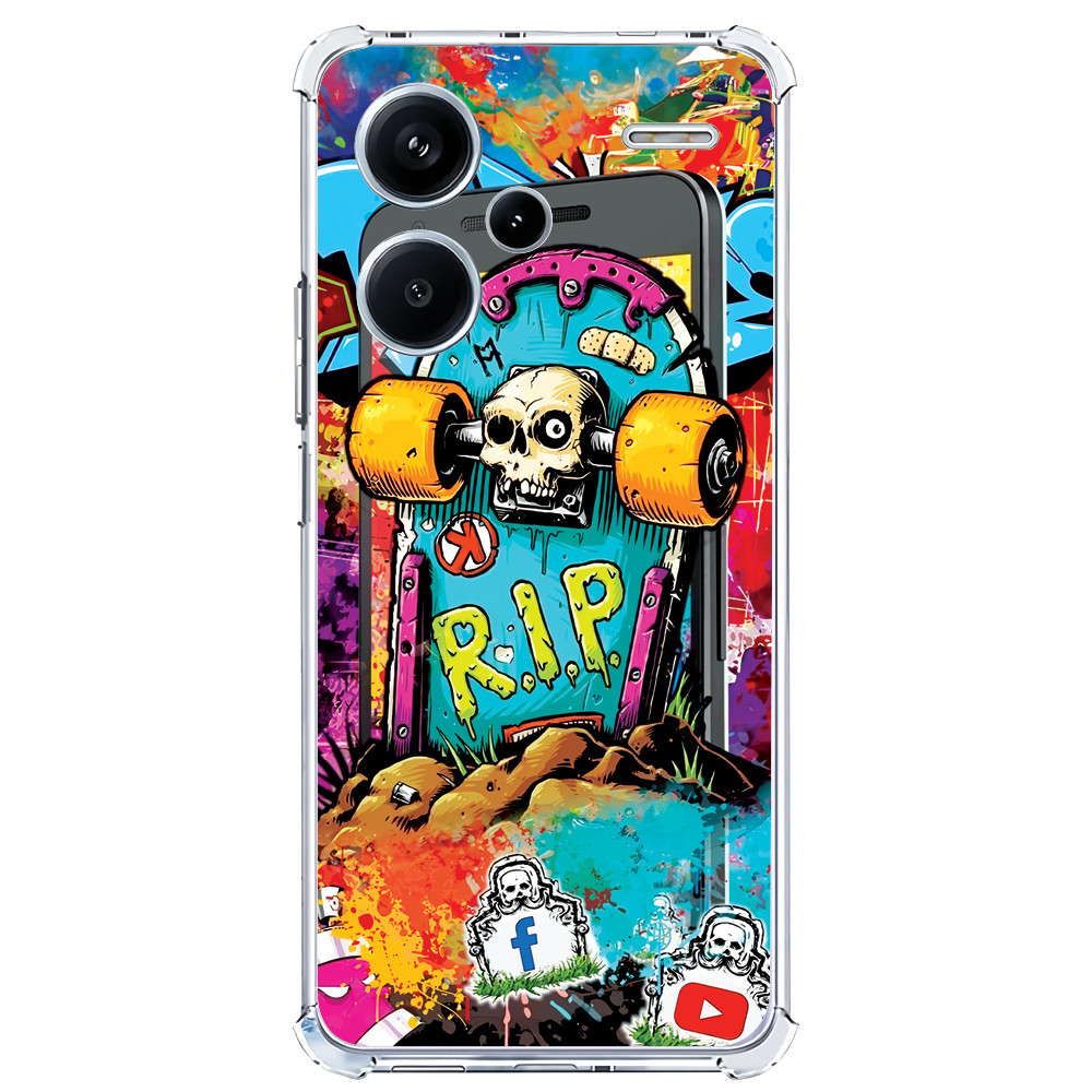 Capinha (3241) SKATE RIP para XIAOMI REDMI MI K40 PRO,12 LITE,11 PRO,11 LITE 5G,11 LITE 4G,11,CC9 PRO,CC9E,9T,9 LITE (CC9),8 PRO,8 LITE,8,GO,PLAY,6A,A3,NOTE 13 PRO 5G,NOTE 12 PRO 5G,NOTE 12 PRO 4G,NOTE 12 5G,NOTE 12 4G,NOTE 11 PRO 5G,NOTE 11 PRO 4G