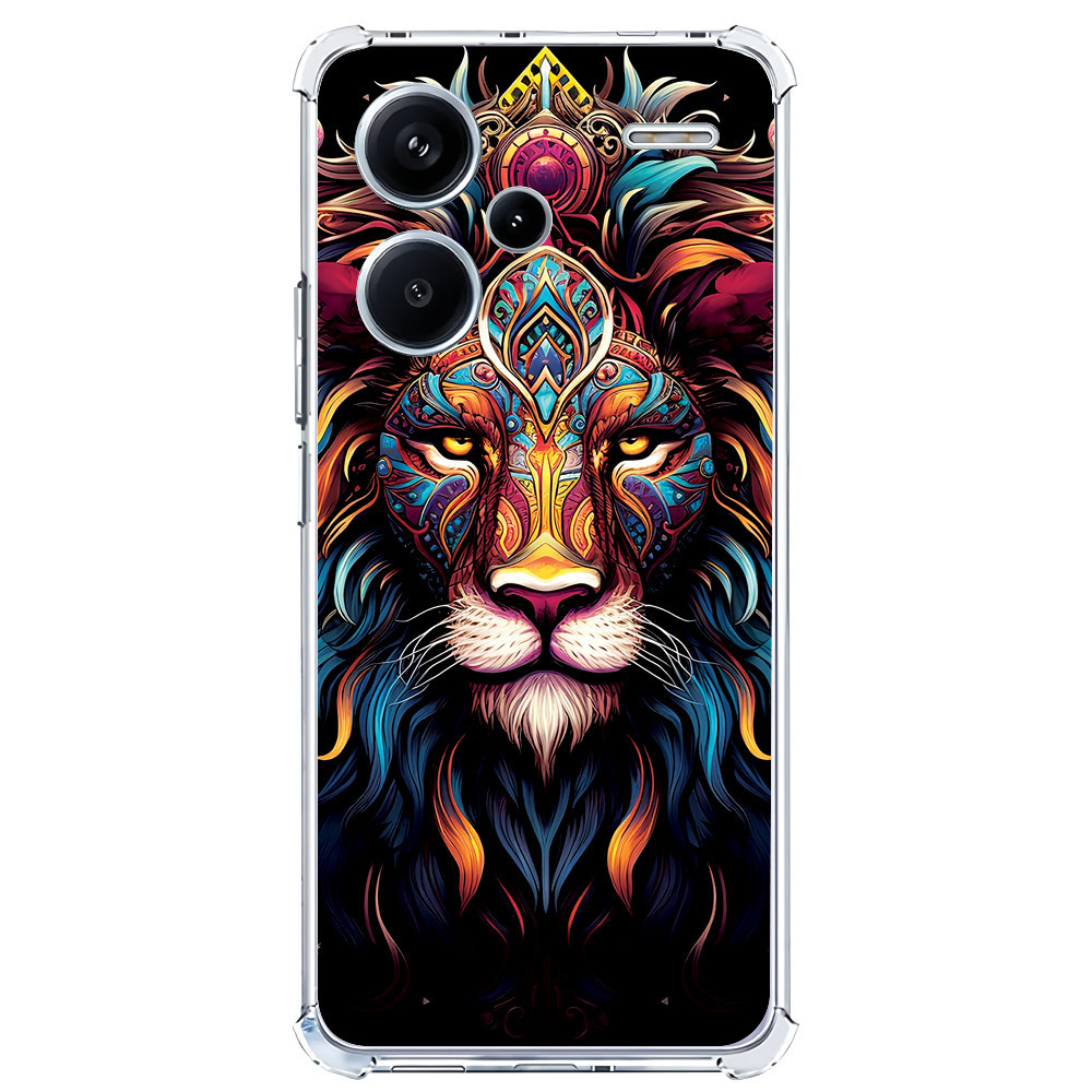 Capinha (3388) LION para XIAOMI REDMI MI K40 PRO,12 LITE,11 PRO,11 LITE 5G,11 LITE 4G,11,CC9 PRO,CC9E,9T,9 LITE (CC9),8 PRO,8 LITE,8,GO,PLAY,6A,A3,NOTE 13 PRO 5G,NOTE 12 PRO 5G,NOTE 12 PRO 4G,NOTE 12 5G,NOTE 12 4G,NOTE 11 PRO 5G,NOTE 11 PRO 4G