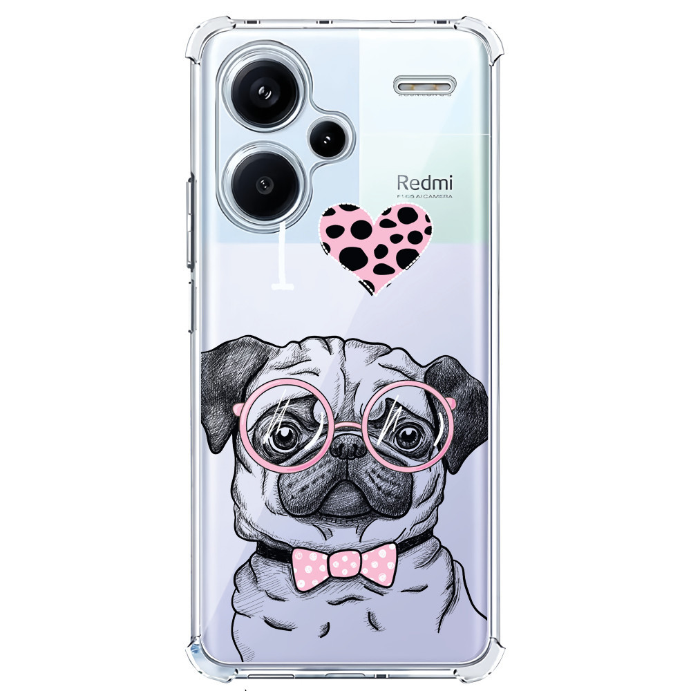 Capinha (0990) PUG para XIAOMI REDMI POCO 12,10C,10A,9T,9I,9C,9A9 SE,9,8T,8A,7A,7,6A,6,A3 (CC9E),X6 5G,X5 PRO 5G,X5 PRO,X5 5G,X5,X4 PRO 5G,X3 PRO,X3,M5S,M5 4G,M4 PRO 5G,M4 PRO 4G,M3 PRO 5G,M3 PRO 4G,M3,F5 PRO,F5,F4 GT,F4 5G,C3, REALME C55