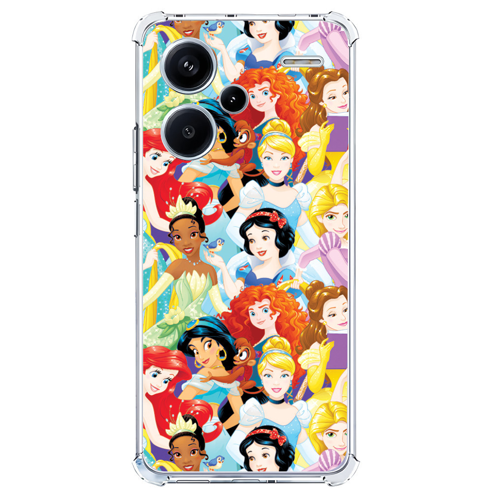 Capinha (3108) PRINCESAS para XIAOMI REDMI POCO 12,10C,10A,9T,9I,9C,9A9 SE,9,8T,8A,7A,7,6A,6,A3 (CC9E),X6 5G,X5 PRO 5G,X5 PRO,X5 5G,X5,X4 PRO 5G,X3 PRO,X3,M5S,M5 4G,M4 PRO 5G,M4 PRO 4G,M3 PRO 5G,M3 PRO 4G,M3,F5 PRO,F5,F4 GT,F4 5G,C3, REALME C55