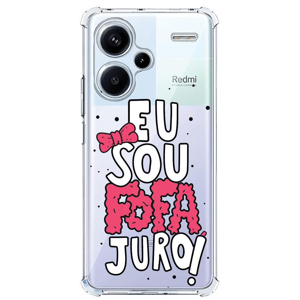 Capinha (0165) EU SOU FOFA para XIAOMI REDMI POCO 12,10C,10A,9T,9I,9C,9A9 SE,9,8T,8A,7A,7,6A,6,A3 (CC9E),X6 5G,X5 PRO 5G,X5 PRO,X5 5G,X5,X4 PRO 5G,X3 PRO,X3,M5S,M5 4G,M4 PRO 5G,M4 PRO 4G,M3 PRO 5G,M3 PRO 4G,M3,F5 PRO,F5,F4 GT,F4 5G,C3, REALME C55