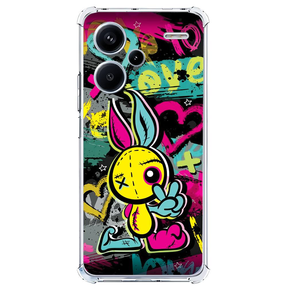 Capinha (3371) BUNNY POP para XIAOMI REDMI POCO 12,10C,10A,9T,9I,9C,9A9 SE,9,8T,8A,7A,7,6A,6,A3 (CC9E),X6 5G,X5 PRO 5G,X5 PRO,X5 5G,X5,X4 PRO 5G,X3 PRO,X3,M5S,M5 4G,M4 PRO 5G,M4 PRO 4G,M3 PRO 5G,M3 PRO 4G,M3,F5 PRO,F5,F4 GT,F4 5G,C3, REALME C55