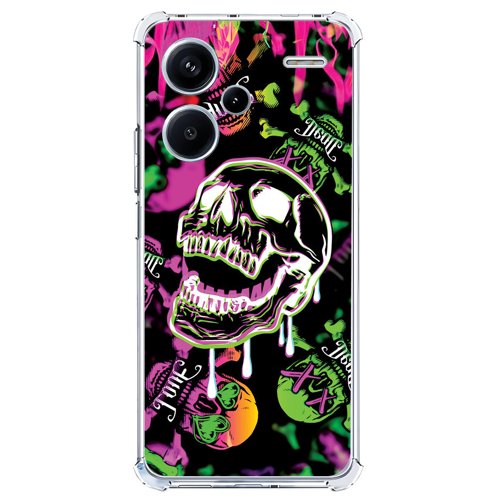 Capinha (3368) BONES COLORS para XIAOMI REDMI POCO 12,10C,10A,9T,9I,9C,9A9 SE,9,8T,8A,7A,7,6A,6,A3 (CC9E),X6 5G,X5 PRO 5G,X5 PRO,X5 5G,X5,X4 PRO 5G,X3 PRO,X3,M5S,M5 4G,M4 PRO 5G,M4 PRO 4G,M3 PRO 5G,M3 PRO 4G,M3,F5 PRO,F5,F4 GT,F4 5G,C3, REALME C55