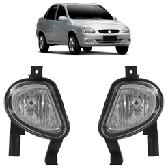 Par Farol Milha Auxiliar Corsa 2000 2001 2002 2003 2004 2005 2006 2007 2008 2009 2010