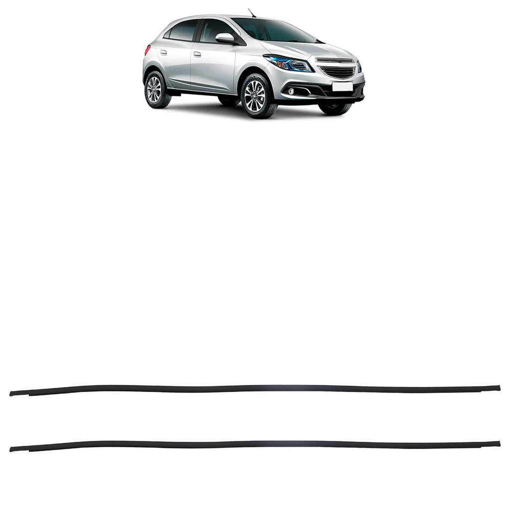 Par Friso De Teto Onix 2013 2014 A 2020 Preto 4 Portas