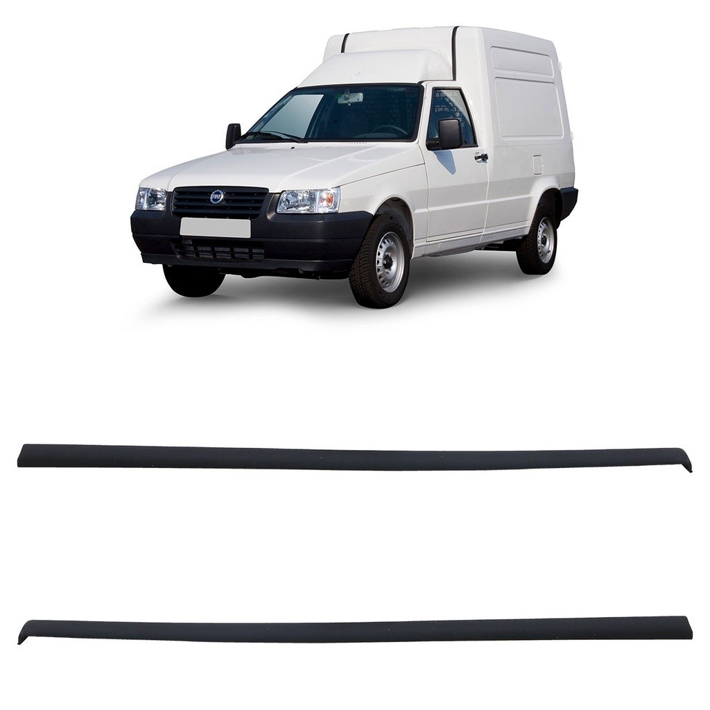 Par Friso Teto Fiorino 1988 a 2010 Preto - Spare Parts and Accessories for Vehicles