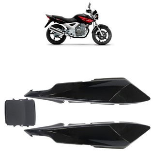 Kit Rabeta Traseira Cbx 250 Twister 2006 2007 2008 Preto 3 Peças Liso em Oferta na Shopee