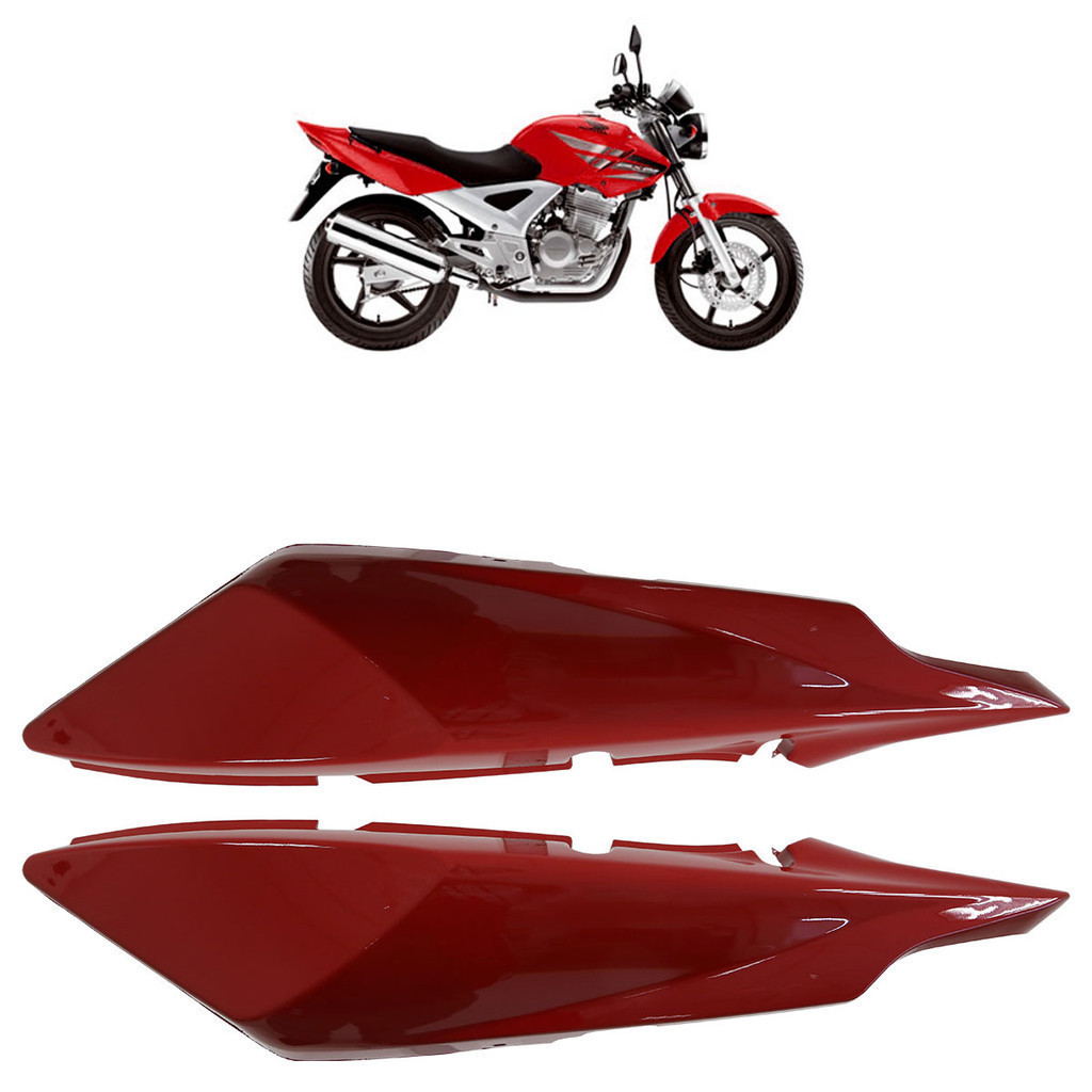Kit Rabeta Traseira Cbx 250 Twister 2008 Vermelho 3 Peças em Oferta na Shopee