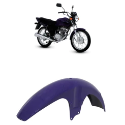 Paralama Dianteiro Cg 125 Titan 1994 1995 1996 1997 1998 1999 2000 Roxo