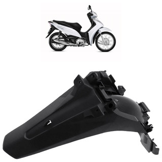 Paralama Traseiro Biz 110I 2018 2019 2020 2021 2022 Preto Texturizado em Oferta na Shopee