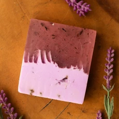 Sabonete hidratante de lavanda 100g