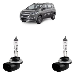 Lâmpada Automotiva Halógena Spin 2012 2013 2014 2015 2016 2017 2018 2019 2020 2021 H27 12V 27W