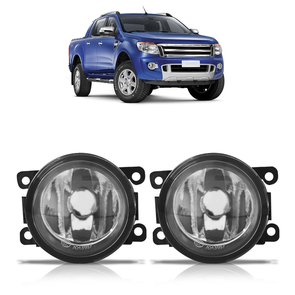 Par Farol Milha Auxiliar Ranger 2013 2014 2015 2016 2017 2018 Lente Lisa Vidro Foco Manual em Oferta na Shopee