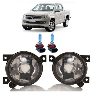 Kit Par Farol De Milha Auxiliar + Par Lâmpada H11 Amarok 2010 2011 2012 2013 2014 em Oferta na Shopee