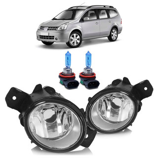 Kit Par Lâmpada H11 Livina 2009 2010 2011 2012 2013 2014 + Par Farol Milha Auxiliar em Oferta na Shopee