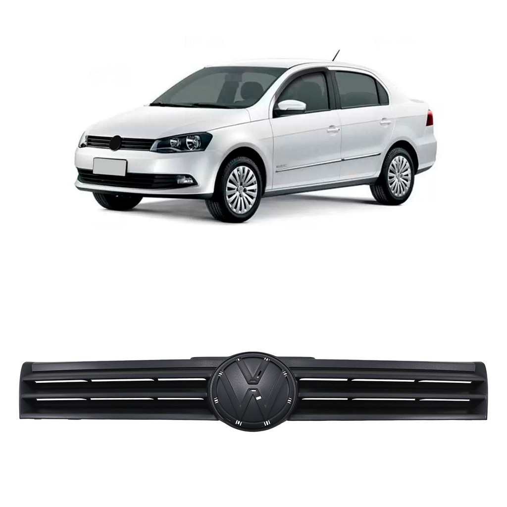 Grade Dianteira Voyage G6 2012 2013 2014 2015 2016 Preto Texturizado em Oferta na Shopee