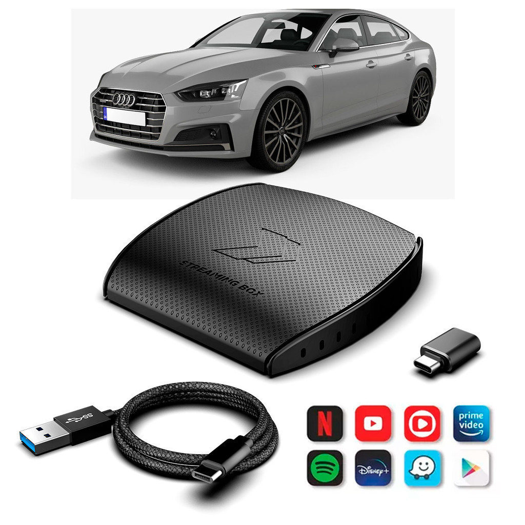 Streaming Box + Automotivo Faaftech 4Gb Ram 64Gb Com Carplay