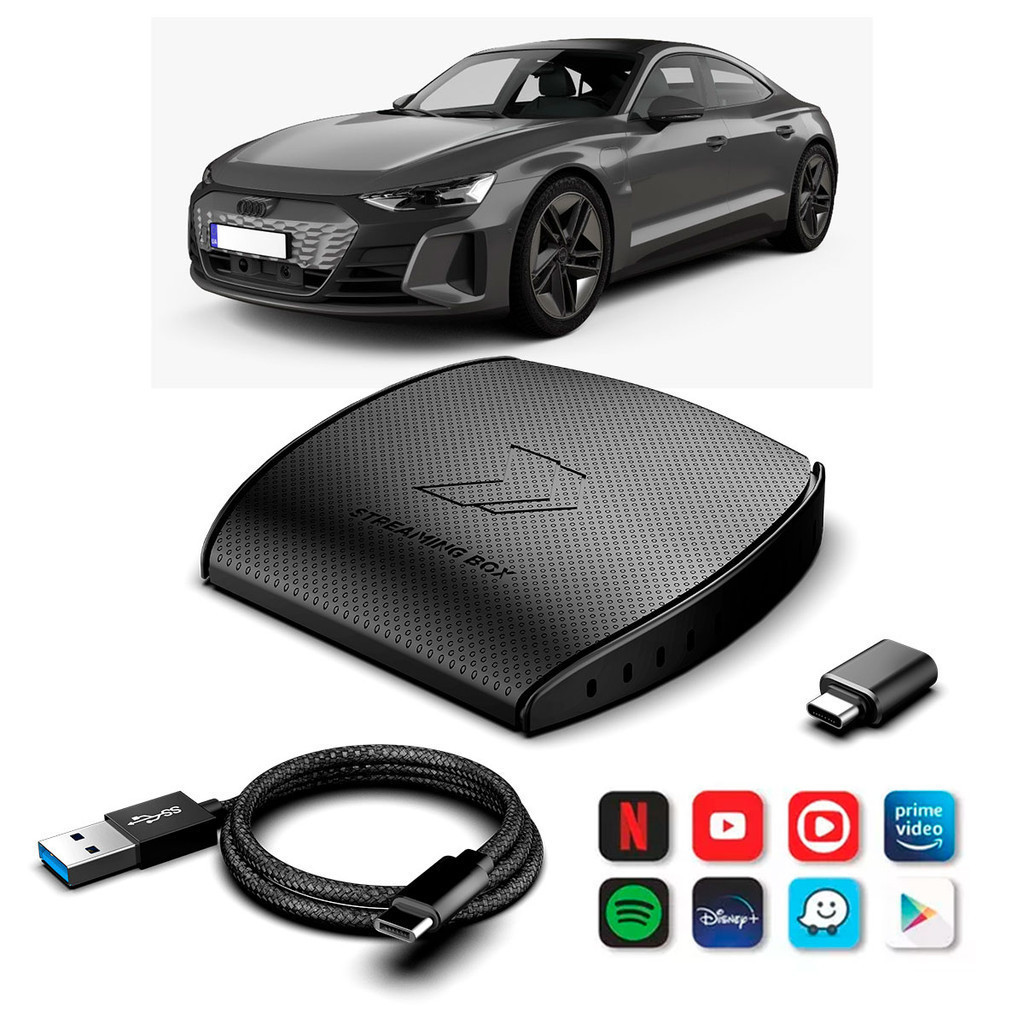Streaming Box + Automotivo Faaftech 4Gb Ram 64Gb Com Carplay
