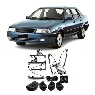 Kit Vidro Elétrico Sensorizado Santana 2006 2005 2004 A 98