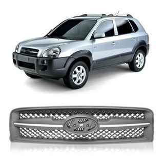 Grade Dianteira Tucson 2005 2006 2007 2008 Com Friso Cromado