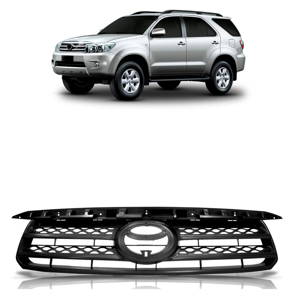 Grade Dianteira Hilux Sw4 2009 2010 2011 Cinza em Oferta na Shopee