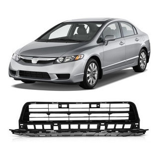 Grade Central Parachoque Dianteiro New Civic 2009 2010 2011 em Oferta na Shopee