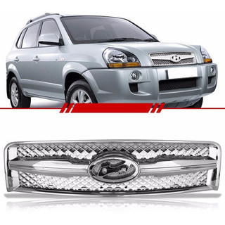 Grade Dianteira Tucson 2005 2006 2007 2008 Cromada - Spare Parts and Accessories for Vehicles