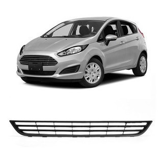 Grade Inferior Parachoque Dianteiro New Fiesta Hatch Hatch 2012 2013 2014 2015 2016 2017 Preto em Oferta na Shopee