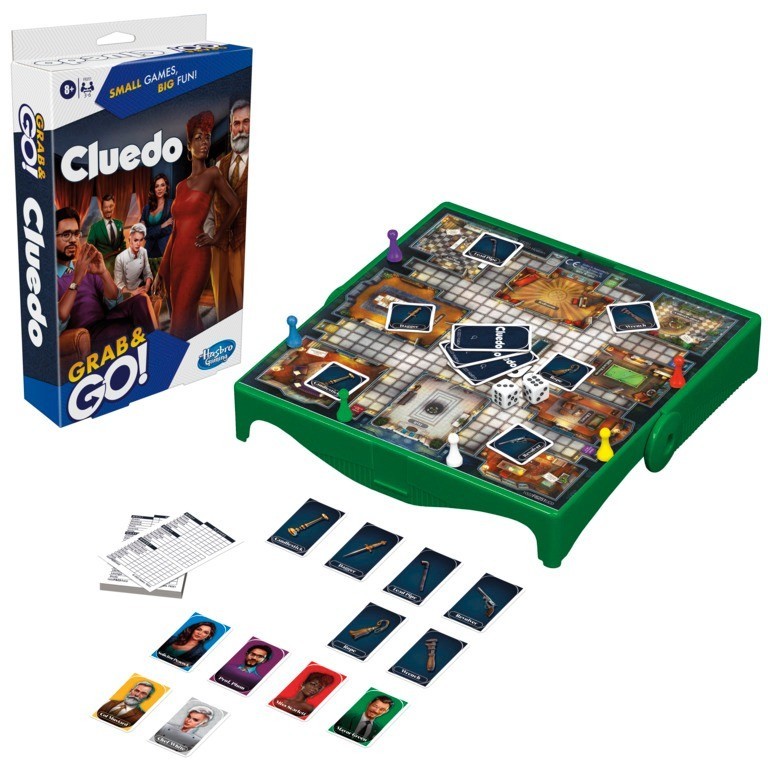 Jogo Clue Grab & Go - Hasbro F8251