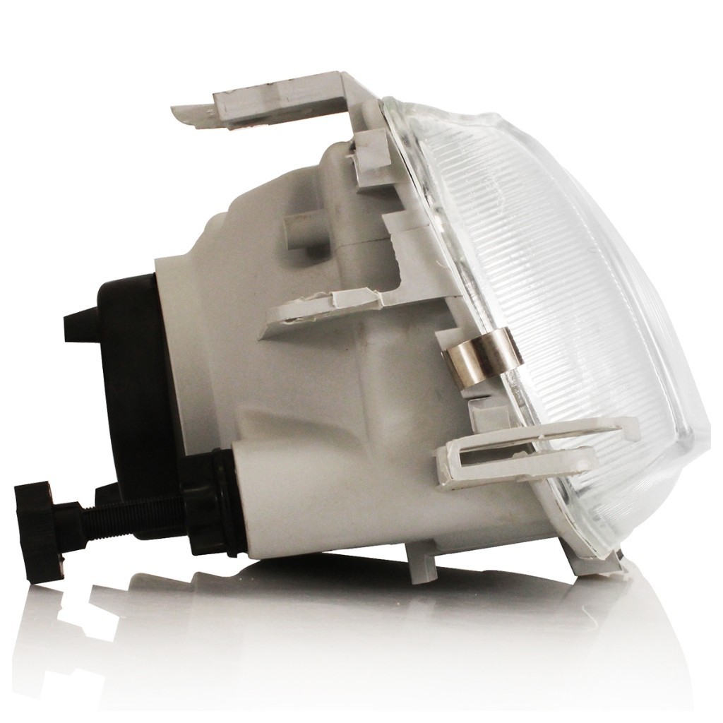 Detalhes do Farol Dianteiro Astra 1993 1994 1995 1996 Máscara Cromada Foco Simples Lente Estriada Vidro