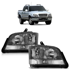 Par Farol Dianteiro Pitbull 2001 2002 2003 2004 2005 2006 2007 2008 2009 A 2011 Máscara Negra Foco Duplo Carcaça Preta